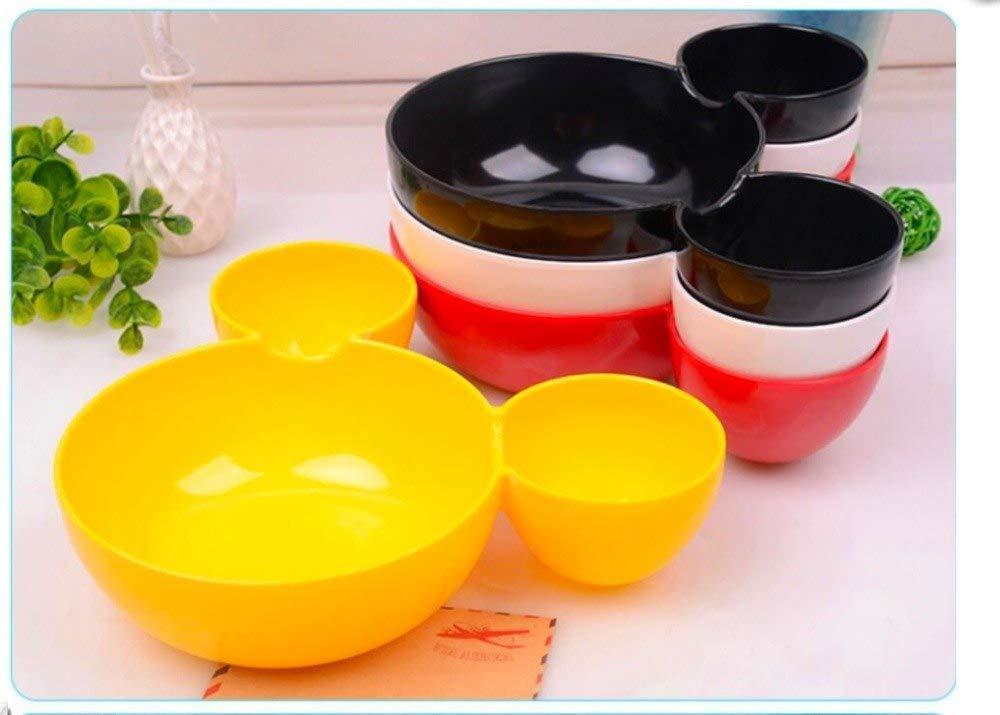 0843 Mickey Shaped Kids/Snack Serving Sectioned Plate - SkyShopy 0843 Mickey Shaped Kids/Snack Serving Sectioned Plate - SkyShopy